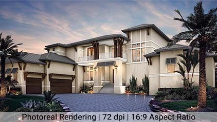 Exterior Photoreal Rendering